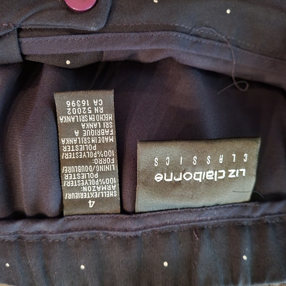 Liz Claiborne Classics Shirt and Skirt Set, Size 4 - Picture 4 of 4